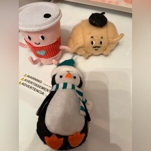 Target penguin and coffee and French croissant buddies